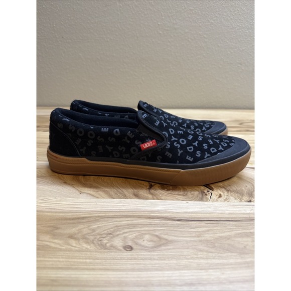VANS BMX Slip-On Black/Gum Odyssey 40 Year Anniversary Release Size 11